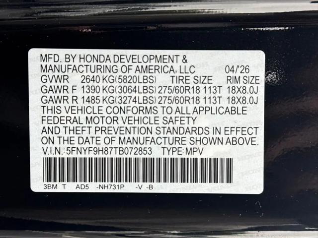 2026 Honda Passport AWD TrailSport Elite