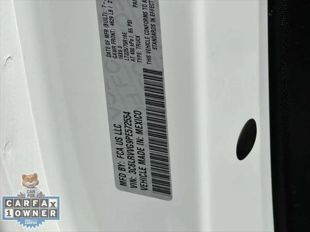 2023 Ram ProMaster 2500 Cargo Van Low Roof 136" WB