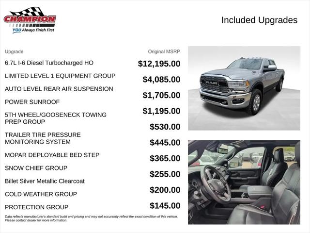 2021 Ram 3500 Limited Crew Cab 4x4 6'4" Box