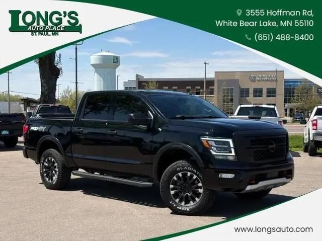 2021 Nissan Titan Crew Cab PRO-4X 4x4 for sale in White Bear Lake, MN
