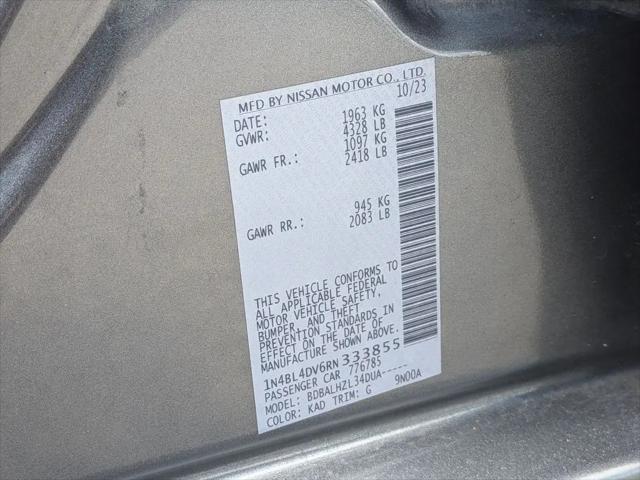 2024 Nissan Altima SV FWD