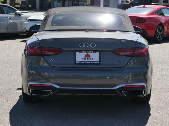 2024 Audi A5 Cabriolet Premium 45 TFSI S line quattro S tronic
