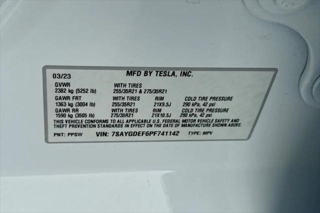 2023 Tesla Model Y Performance Dual Motor All-Wheel Drive