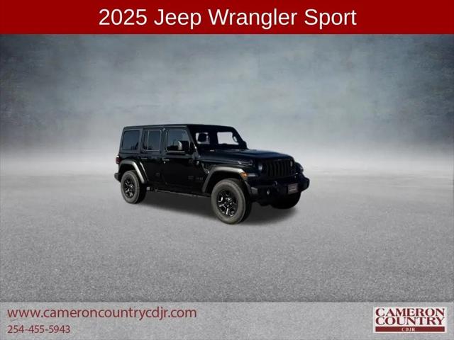 2025 Jeep Wrangler 4-Door Sport 4x4 for sale in Cameron, TX