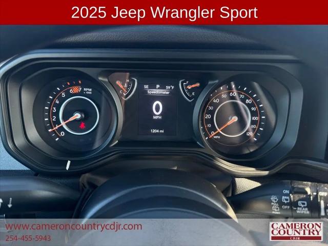 2025 Jeep Wrangler 4-Door Sport 4x4