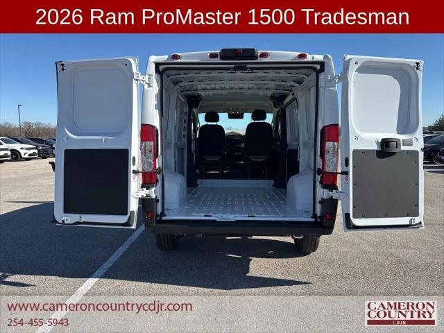 2026 Ram ProMaster Cargo Van Tradesman Low Roof 118" WB w/Pass Seat