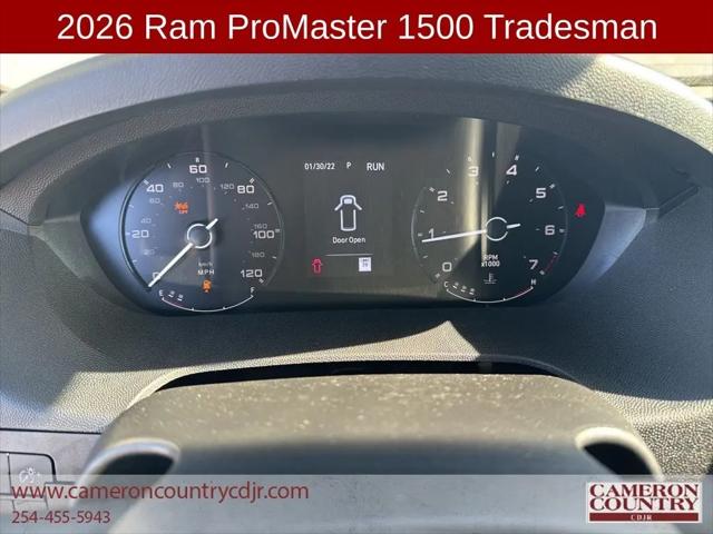 2026 Ram ProMaster Cargo Van Tradesman Low Roof 118" WB w/Pass Seat