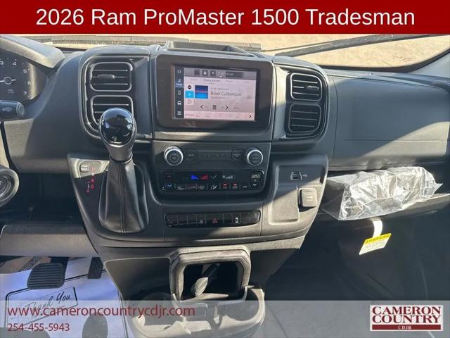 2026 Ram ProMaster Cargo Van Tradesman Low Roof 118" WB w/Pass Seat