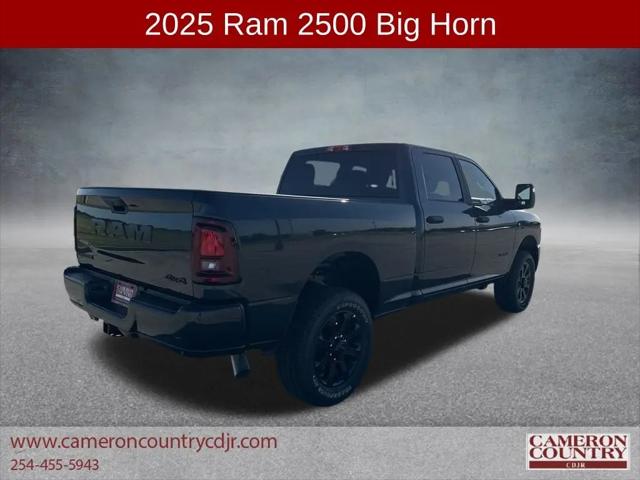 2025 Ram 2500 Big Horn Crew Cab 4x4 6'4" Box