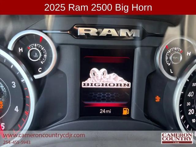2025 Ram 2500 Big Horn Crew Cab 4x4 6'4" Box