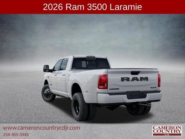 2026 Ram 3500 Laramie Crew Cab 4x4 8' Box