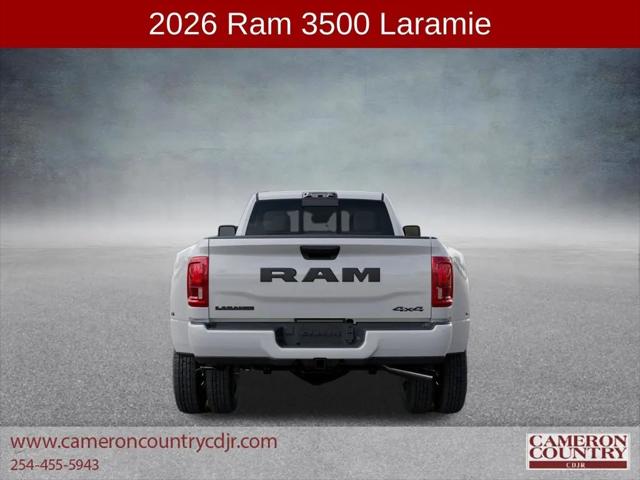 2026 Ram 3500 Laramie Crew Cab 4x4 8' Box