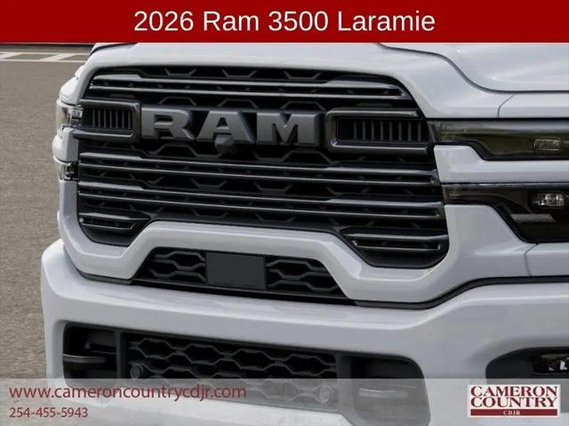 2026 Ram 3500 Laramie Crew Cab 4x4 8' Box