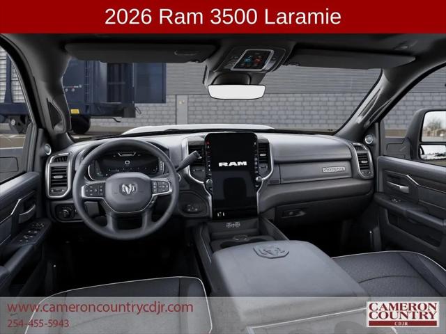 2026 Ram 3500 Laramie Crew Cab 4x4 8' Box