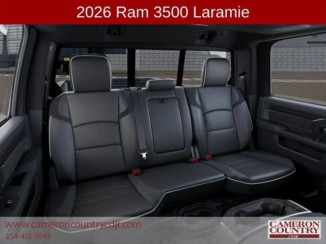 2026 Ram 3500 Laramie Crew Cab 4x4 8' Box