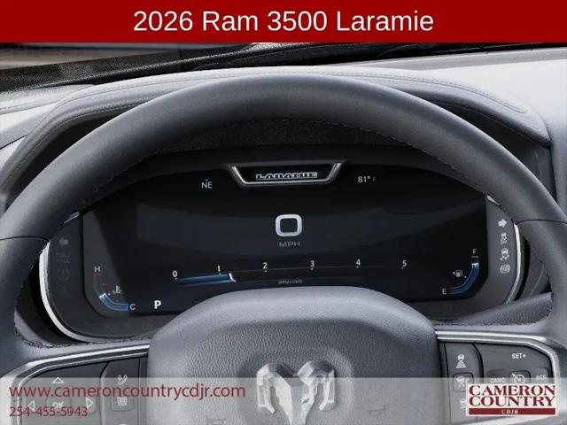 2026 Ram 3500 Laramie Crew Cab 4x4 8' Box