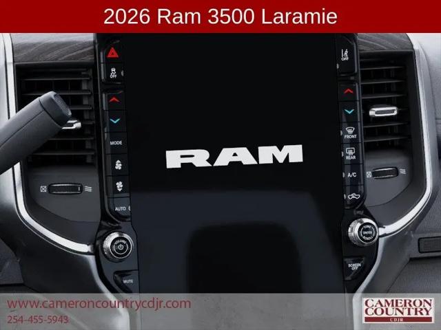 2026 Ram 3500 Laramie Crew Cab 4x4 8' Box