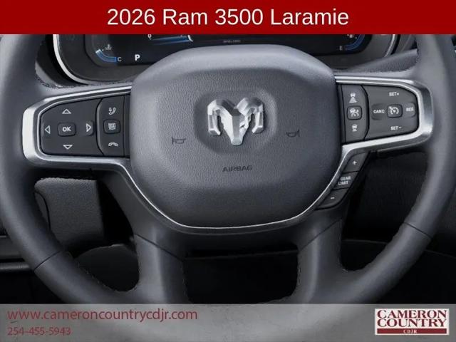 2026 Ram 3500 Laramie Crew Cab 4x4 8' Box