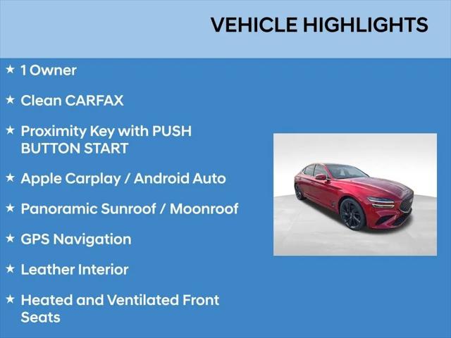 2023 Genesis G70 2.0T AWD