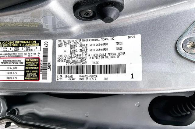 2025 Toyota Tundra Platinum