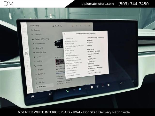 2024 Tesla Model X Plaid Tri Motor All-Wheel Drive