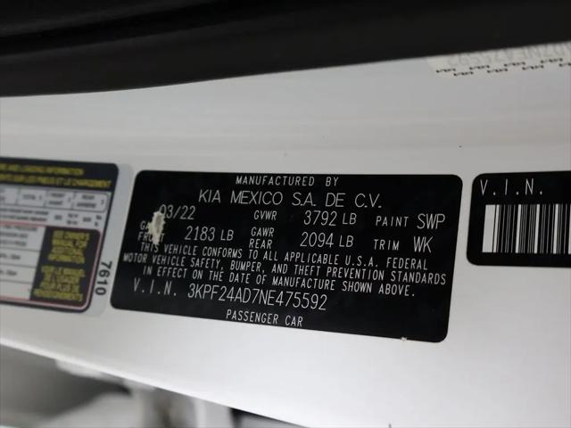 2022 Kia Forte LXS