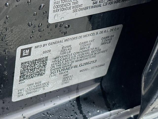 2020 GMC Sierra 1500 4WD Crew Cab Short Box