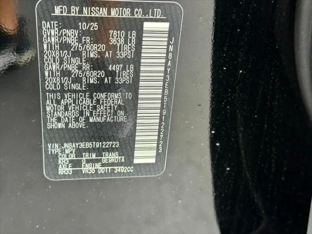 2026 Nissan Armada Platinum