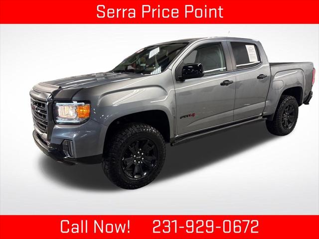 2022 GMC Canyon 4WD Crew Cab Short Box AT4 - Cloth for sale in TRAVERSE CITY, MI