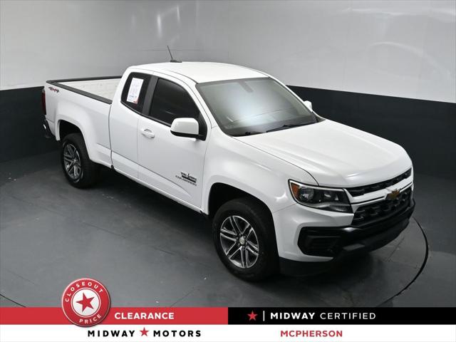 2021 Chevrolet Colorado 4WD Extended Cab Long Box WT for sale in McPherson, KS