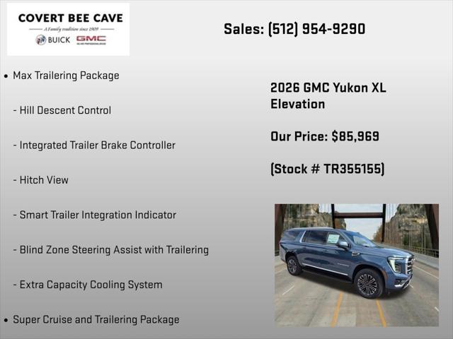 2026 GMC Yukon XL 4WD Elevation