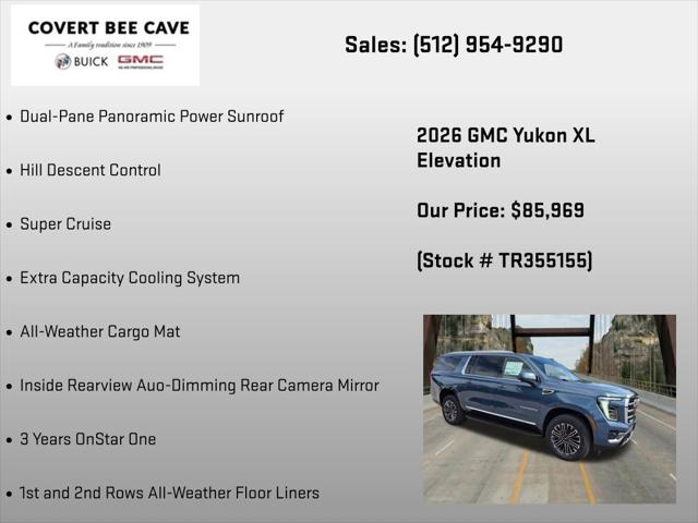 2026 GMC Yukon XL 4WD Elevation