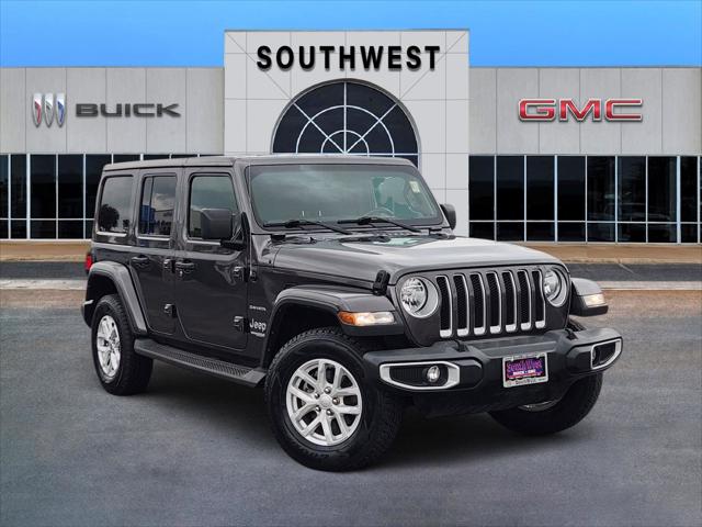 2022 Jeep Wrangler Unlimited Sahara 4x4 for sale in Lawton, OK