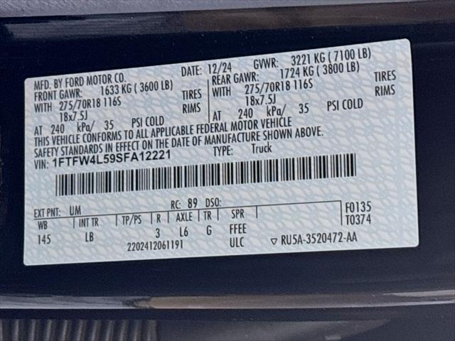 Used 2025 Ford F-150 Tremor For Sale in Olive Branch, MS