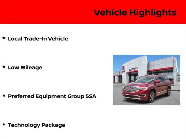 2018 GMC Acadia Denali
