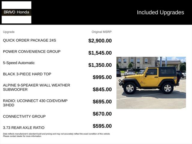 2015 Jeep Wrangler Sport