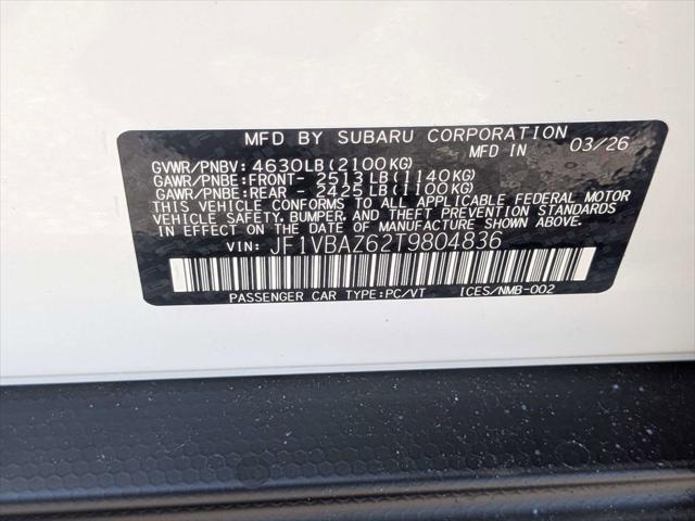 2026 Subaru WRX tS