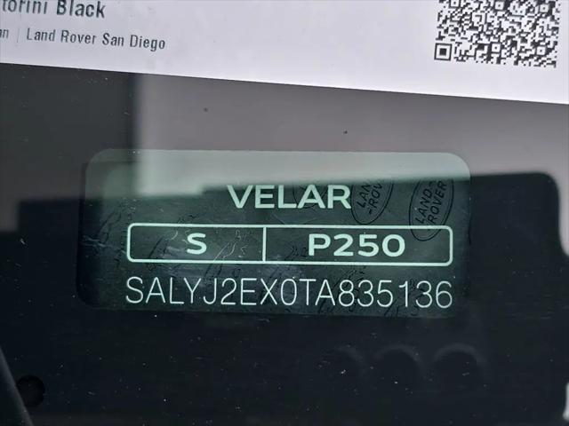 2026 Land Rover Range Rover Velar S