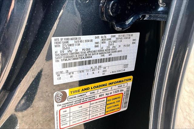 2026 Ford Expedition Max Platinum MAX