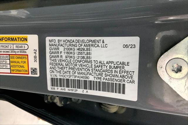 2023 Honda Accord Hybrid Sport-L