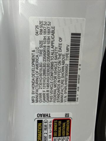 2026 Honda Odyssey EX-L