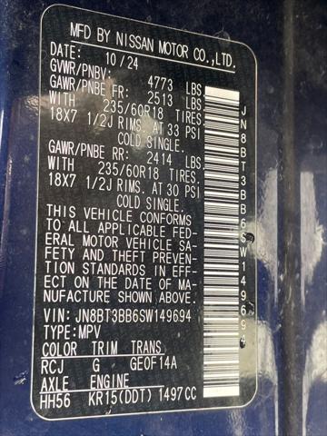 2025 Nissan Rogue SV Intelligent AWD