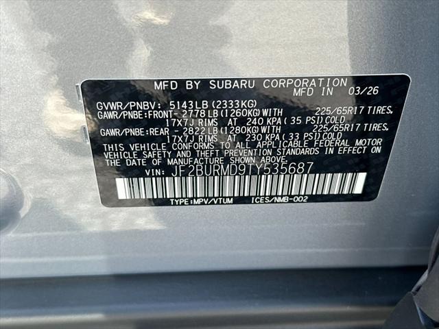 2026 Subaru Outback Wilderness
