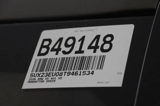 2026 BMW X5 xDrive40i