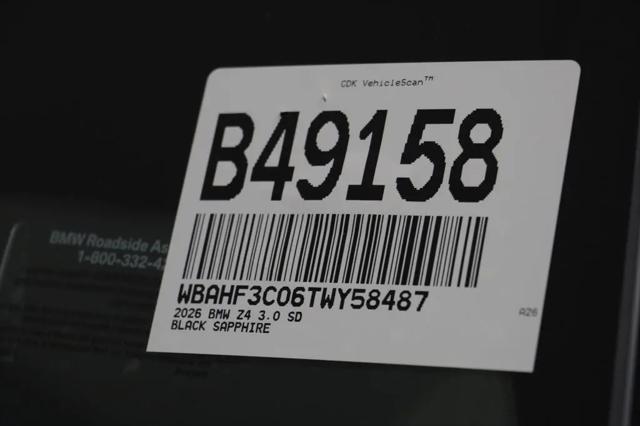 2026 BMW Z4 sDrive30i