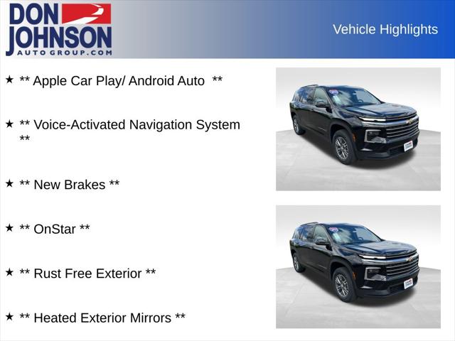 2025 Chevrolet Traverse AWD LT
