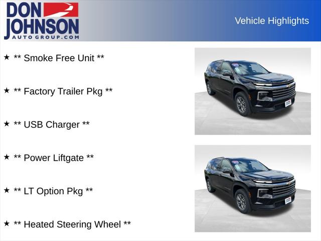 2025 Chevrolet Traverse AWD LT