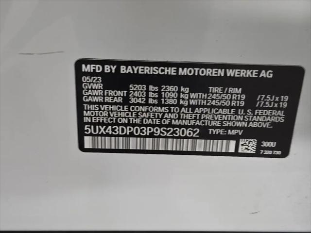 2023 BMW X3 sDrive30i
