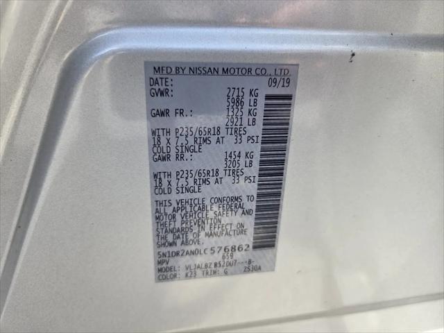 2020 Nissan Pathfinder S 2WD