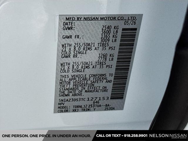 2026 Nissan Murano Platinum